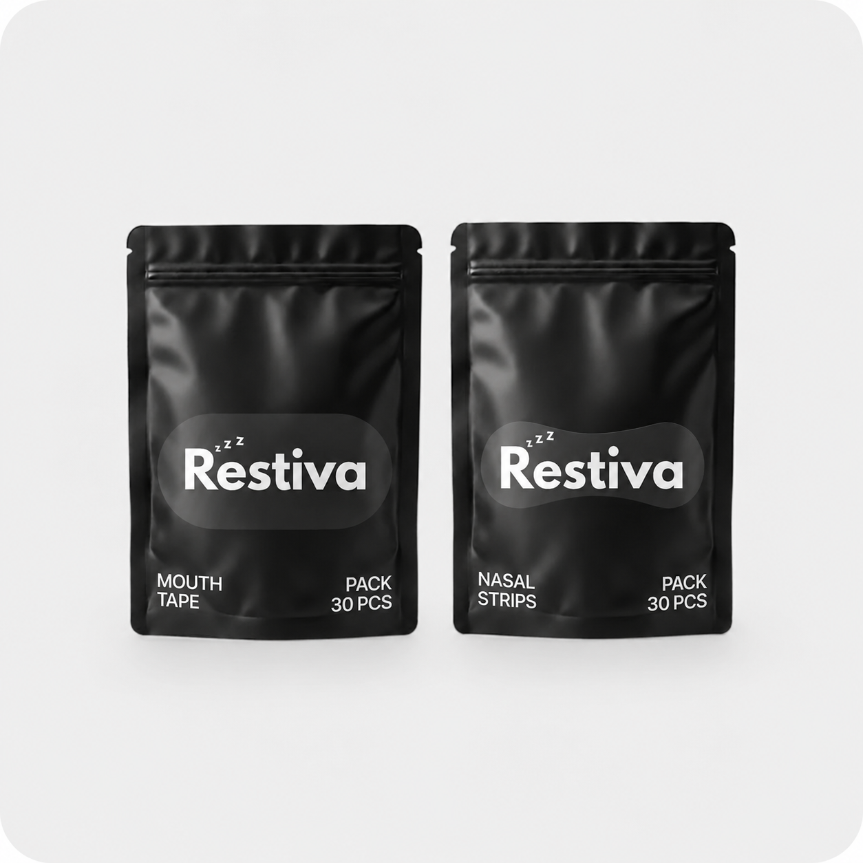 Restiva Nasal Strips + Mouth Tape