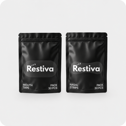 Restiva Nasal Strips + Mouth Tape