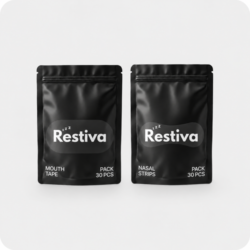 Restiva Nasal Strips + Mouth Tape