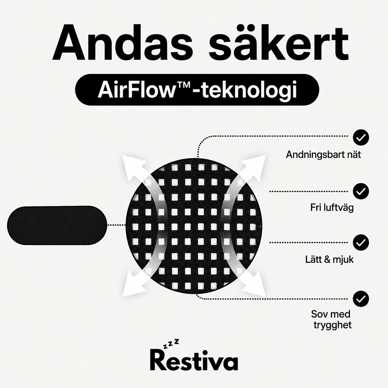 Restiva Nasal Strips + Mouth Tape