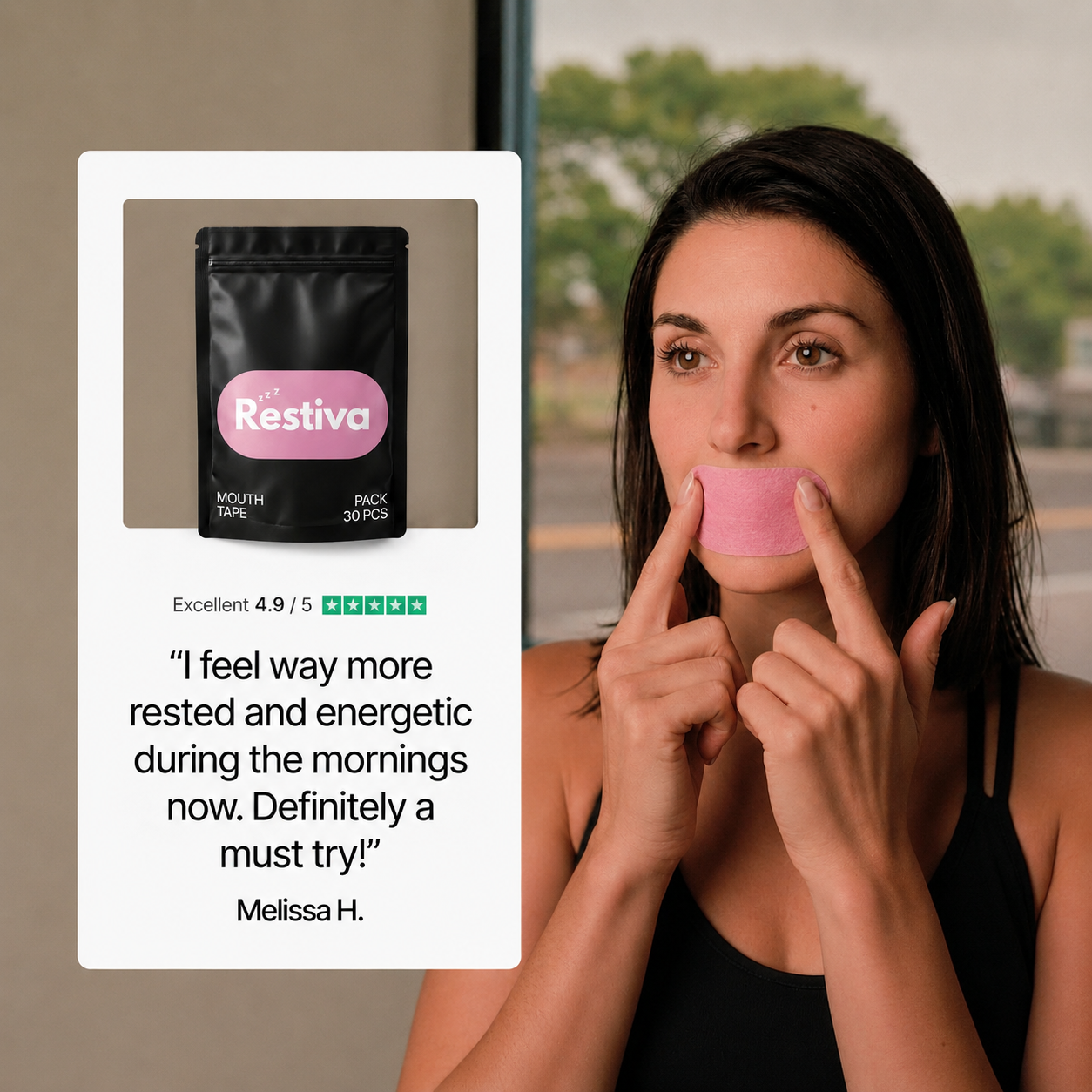 Mouth Tape - Daily | Pink