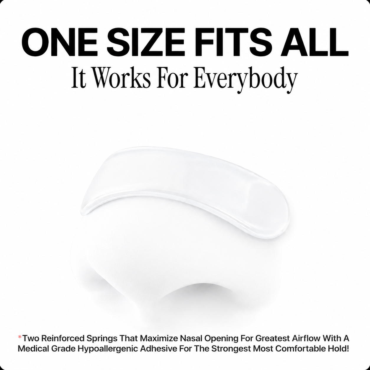 Nasal Strips Transparent