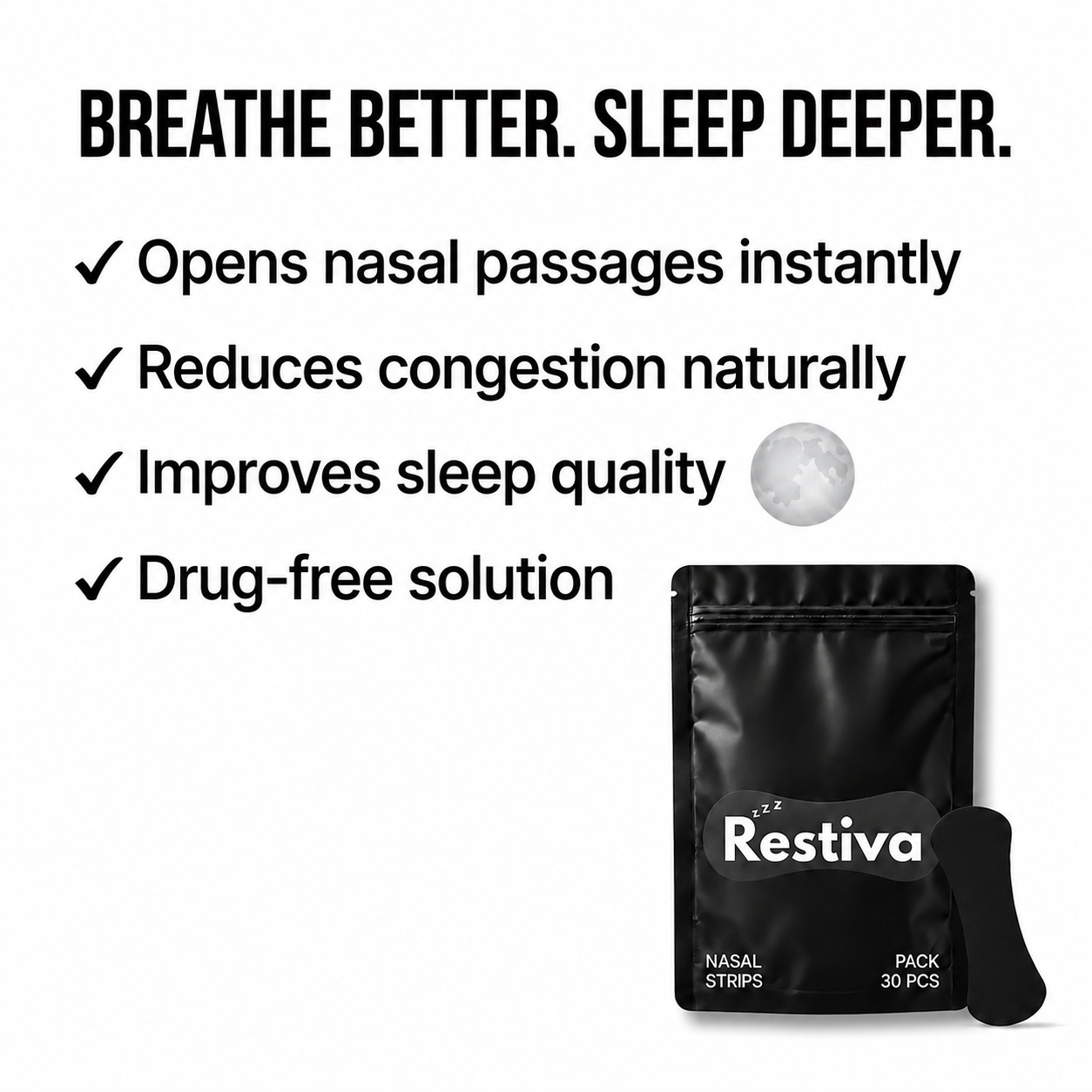 Nasal Strips Black