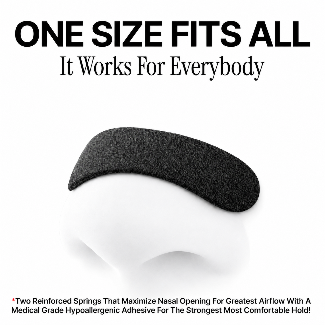 Nasal Strips Black